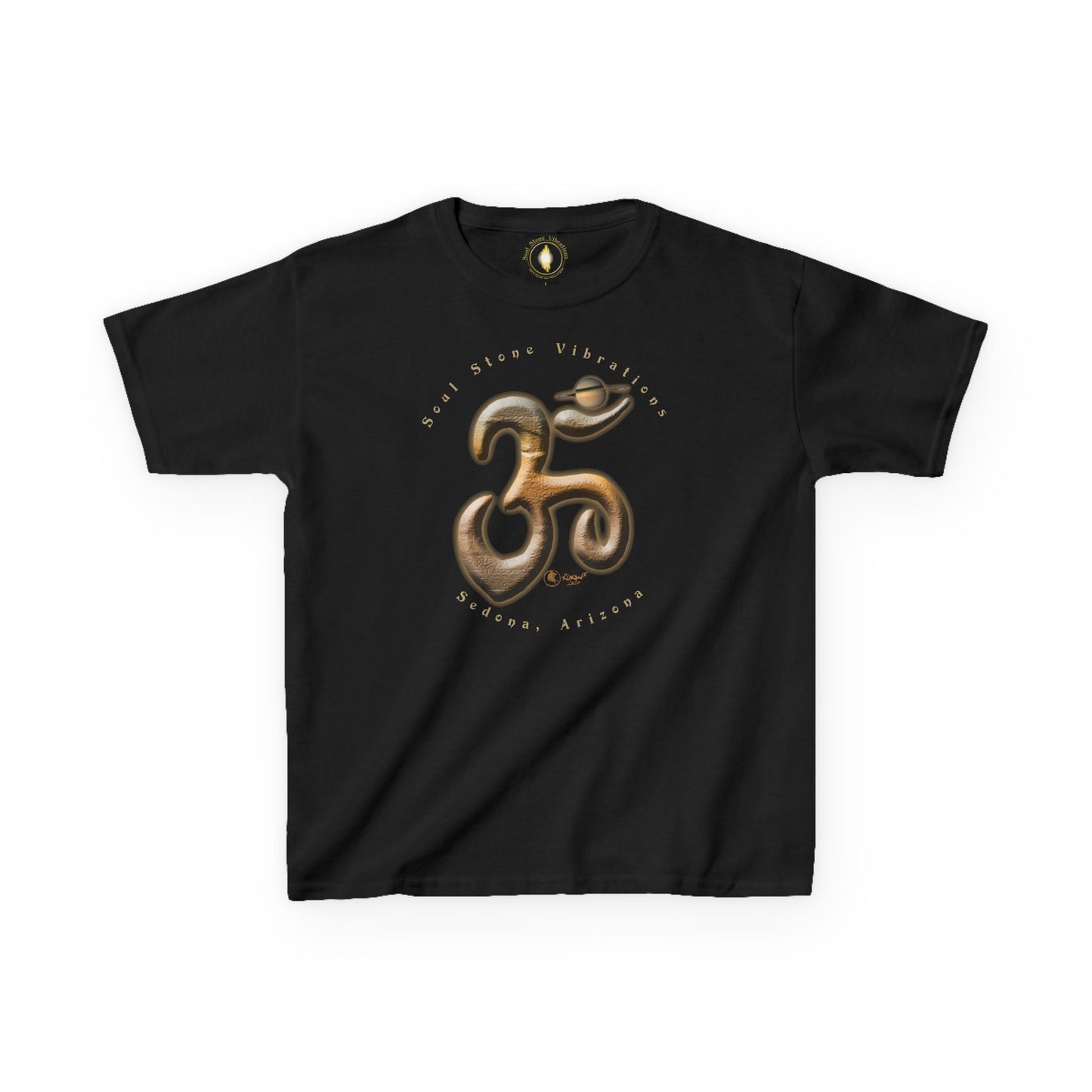 Planetary OM Saturian (Saturn) Kids Heavy Cotton™ Tee