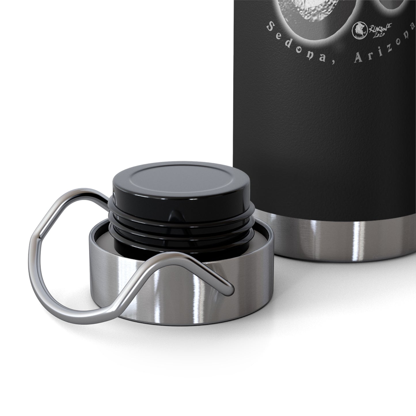 Mercury Planetary Om Copper Vacuum Insulated Bottle, 22oz