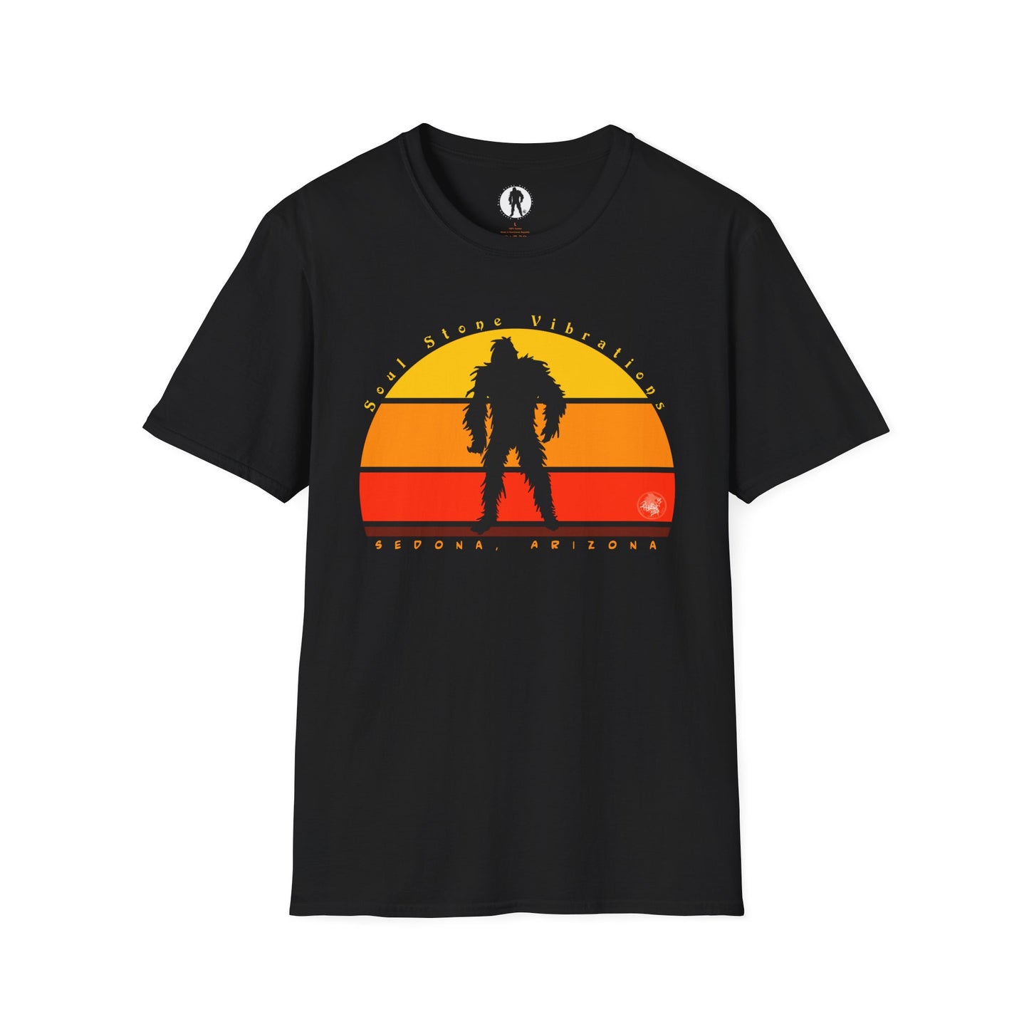 Bigfoot Red Sunset Unisex Softstyle T-Shirt