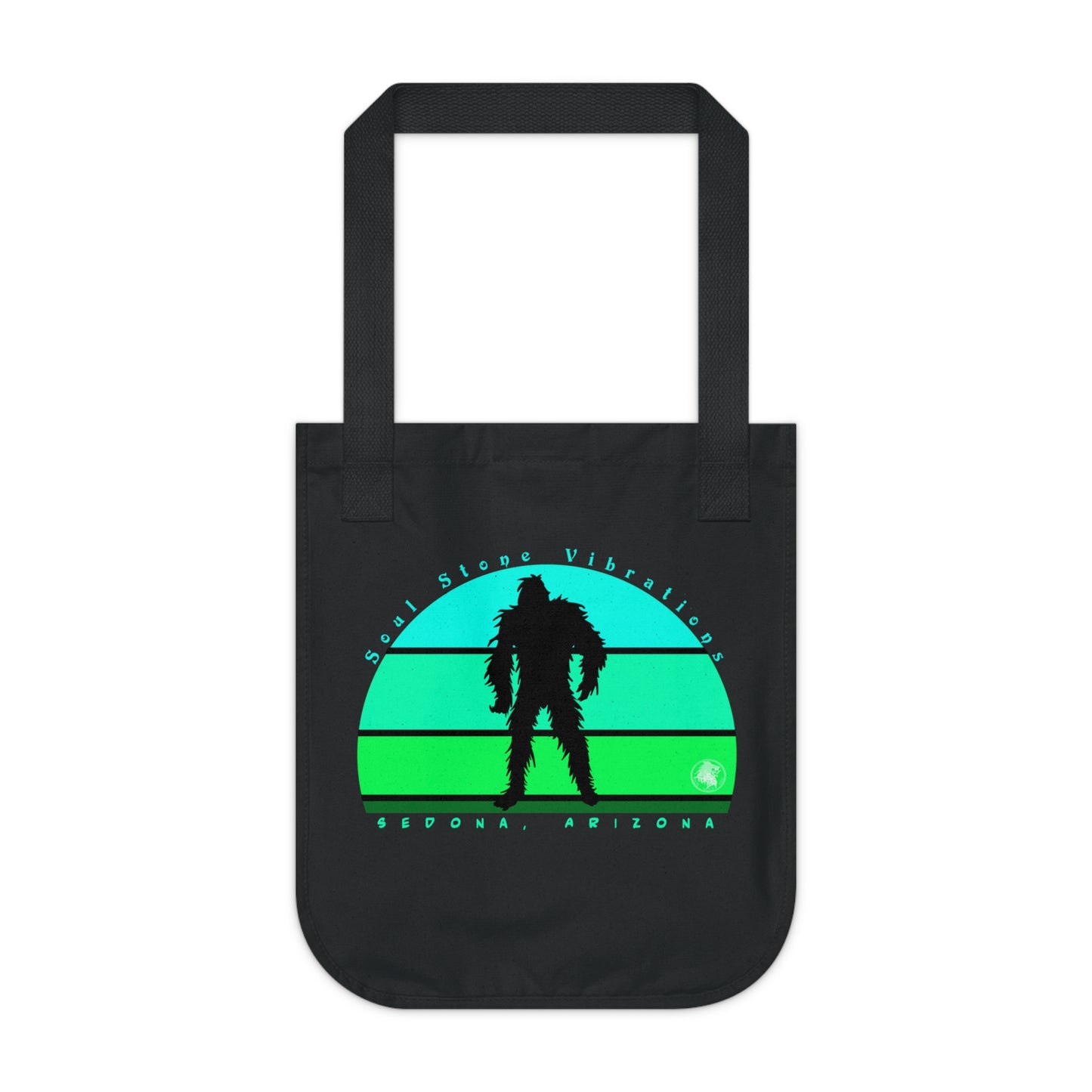 Bigfoot Sky Forest Canvas Tote Bag 100% Organic Cotton