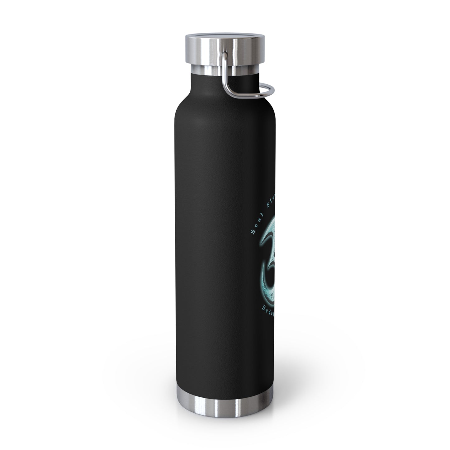 Ouranus Planetary Om Copper Vacuum Insulated Bottle, 22oz