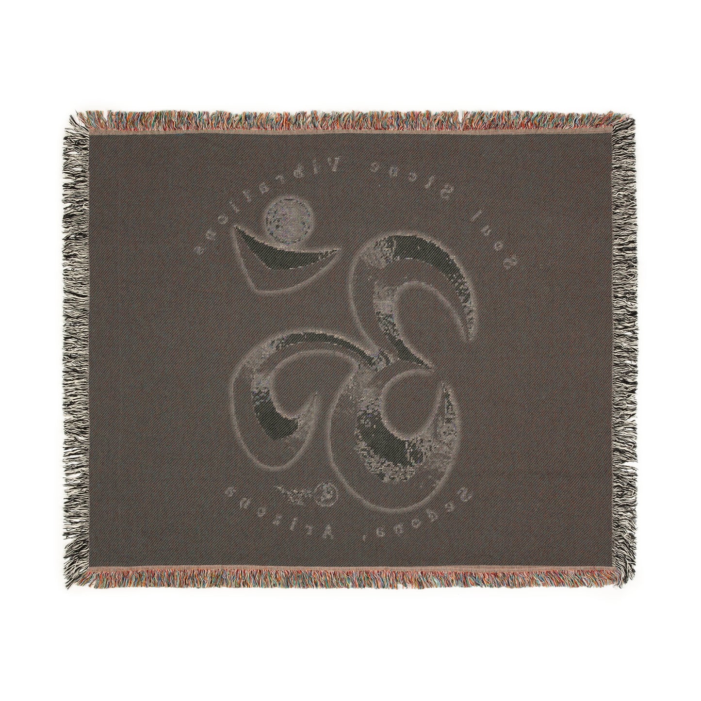 Mercury Planetary Om Woven Blanket
