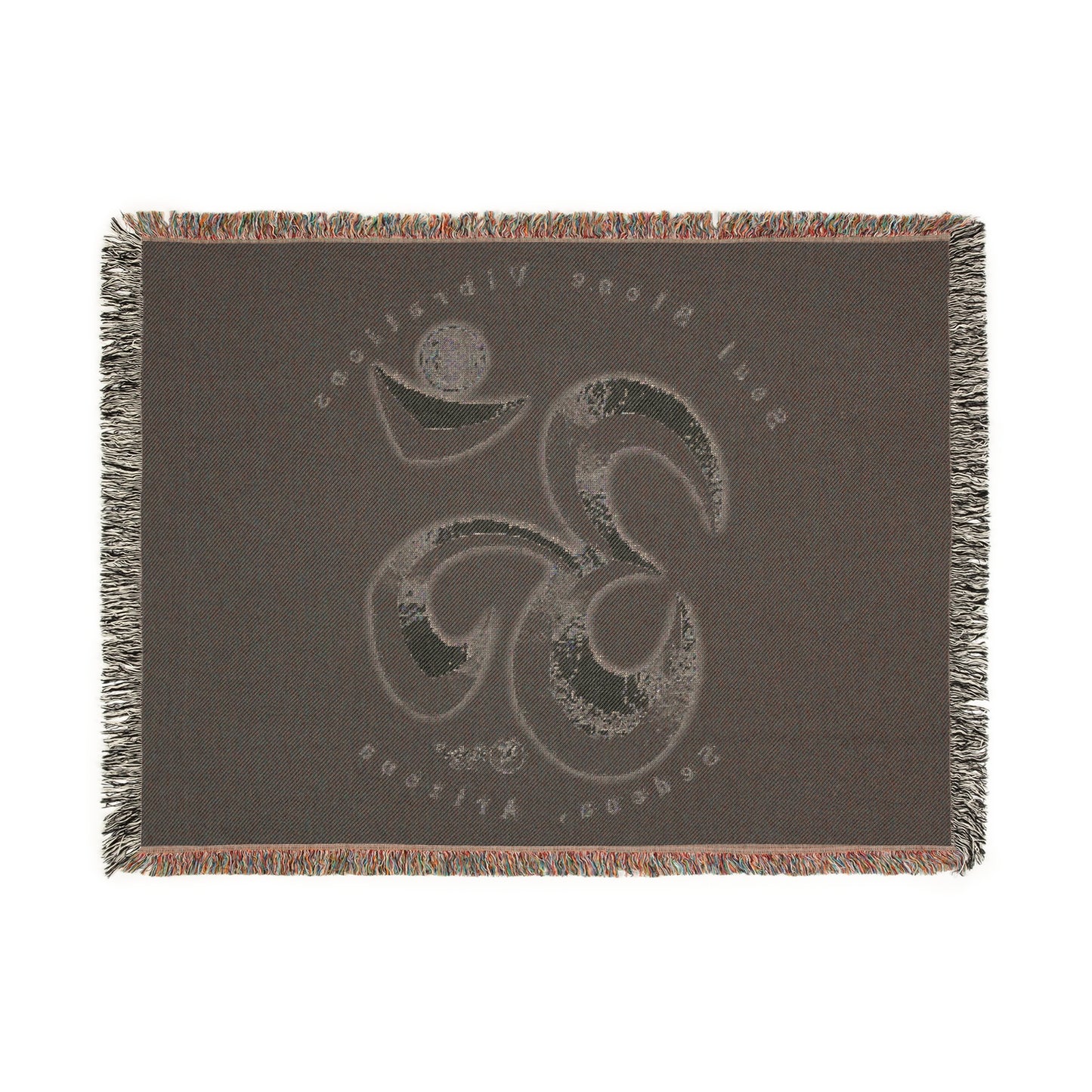 Mercury Planetary Om Woven Blanket