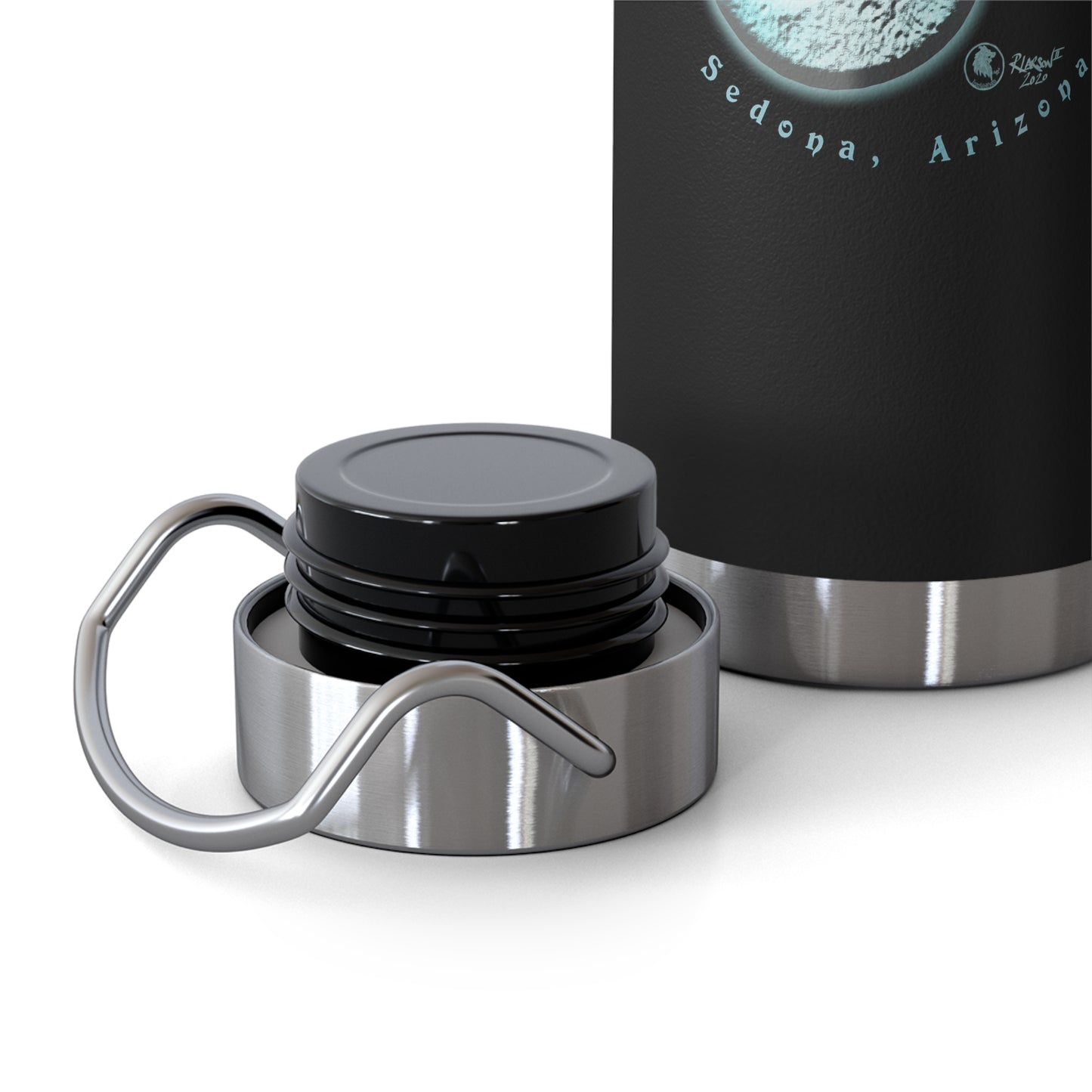 Ouranus Planetary Om Copper Vacuum Insulated Bottle, 22oz