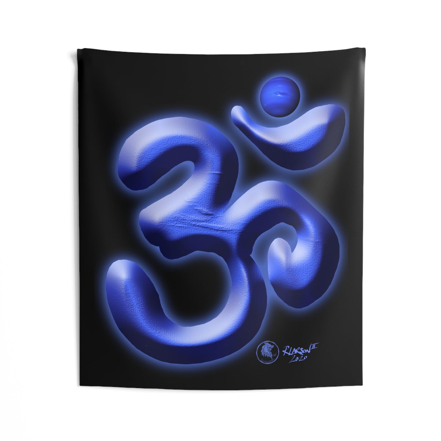 Neptune Om 51" x 60" Indoor Wall Tapestries