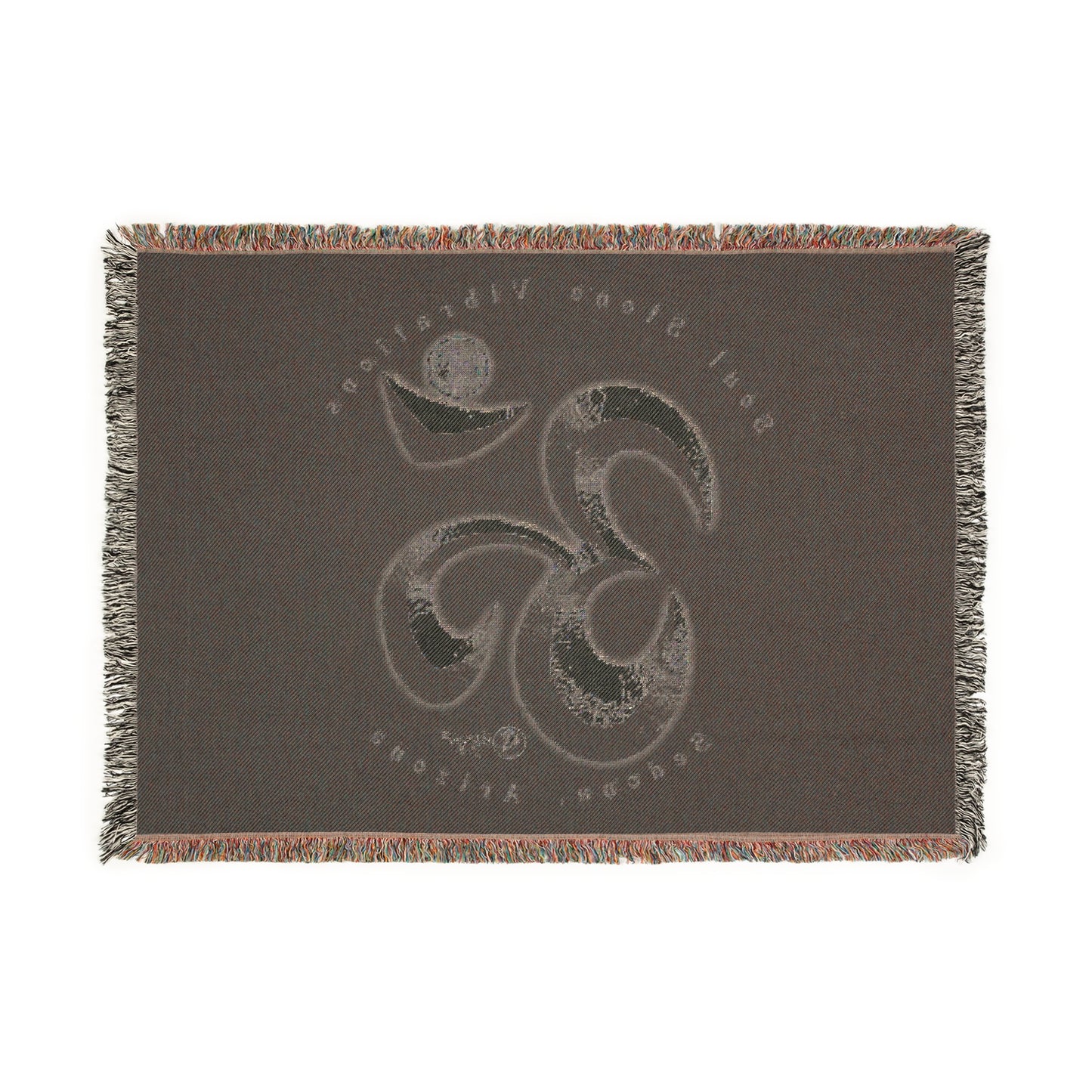 Mercury Planetary Om Woven Blanket