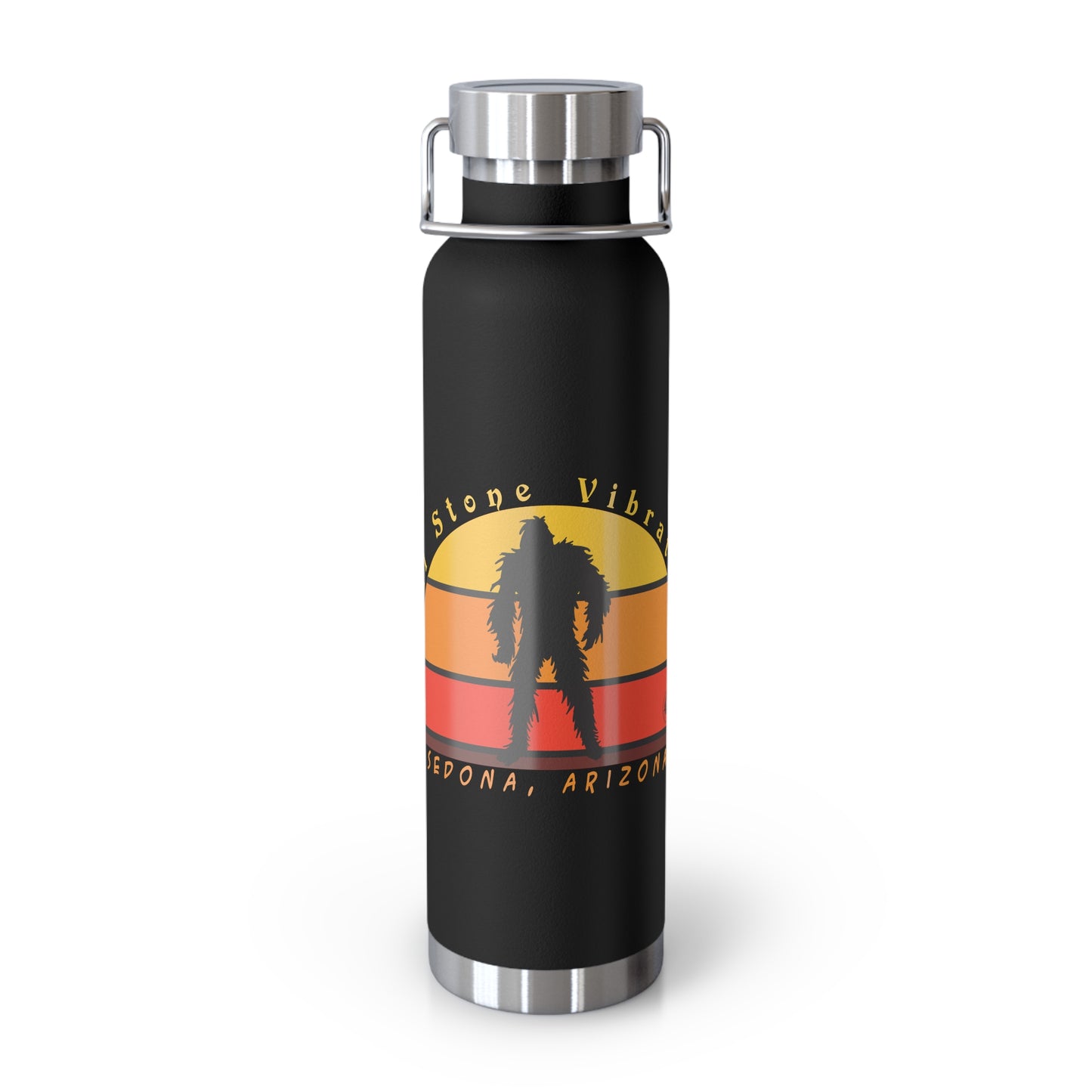Bigfoot Red Sunset Copper Vacuum Insulated Bottle, 22oz