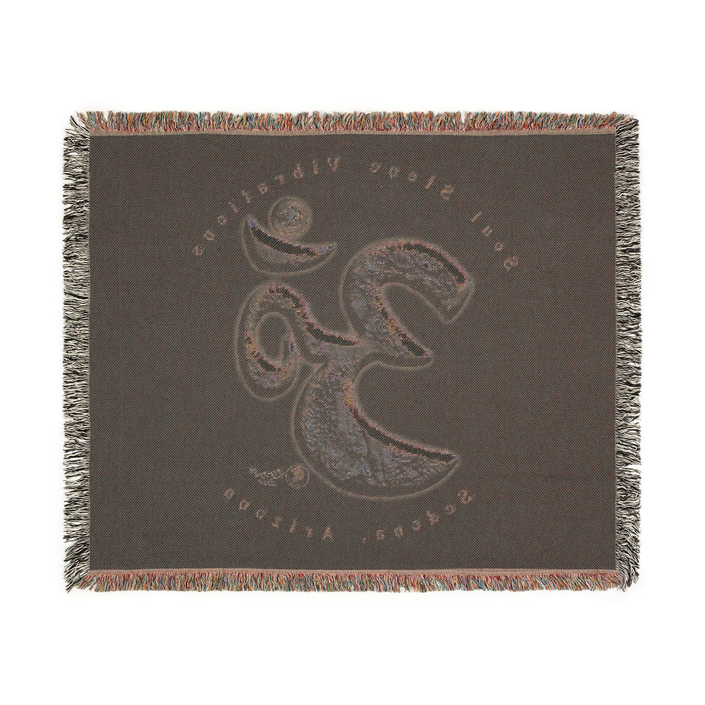 Terra (Earth) Planetary Om Woven Blanket