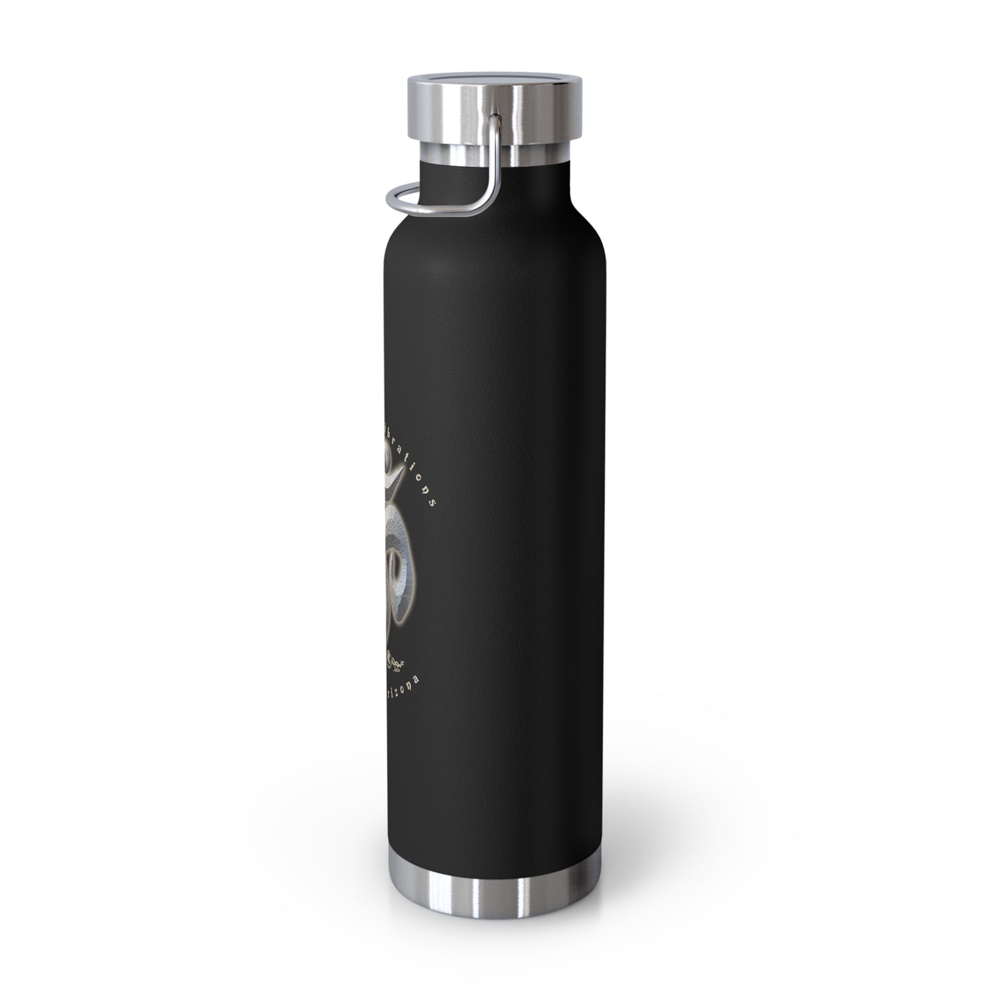 Pluto Planetary Om Copper Vacuum Insulated Bottle, 22oz
