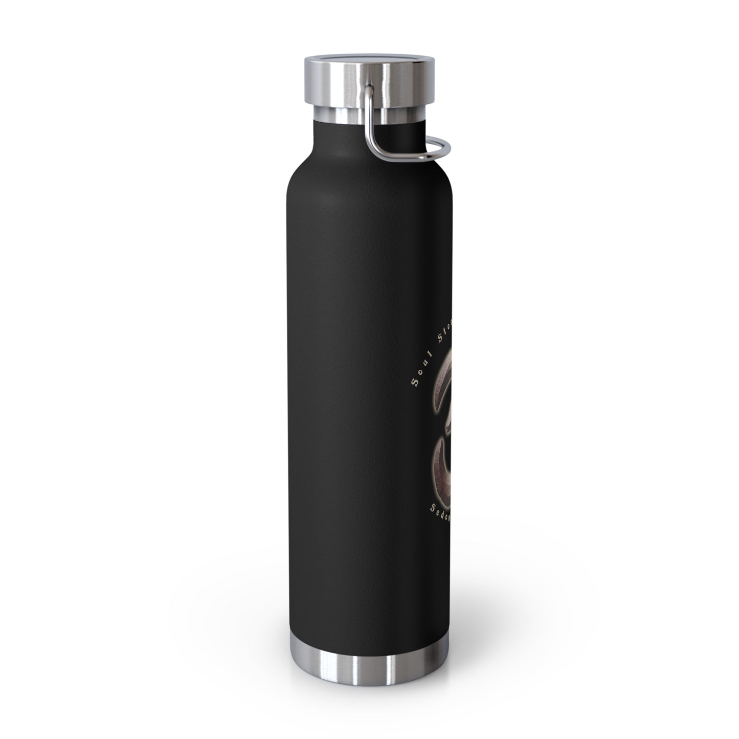 Pluto Planetary Om Copper Vacuum Insulated Bottle, 22oz
