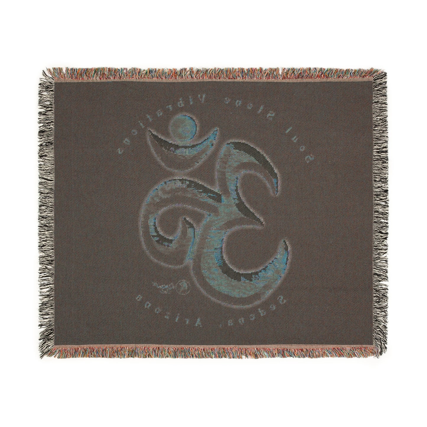 Venus Planetary Om Woven Blanket