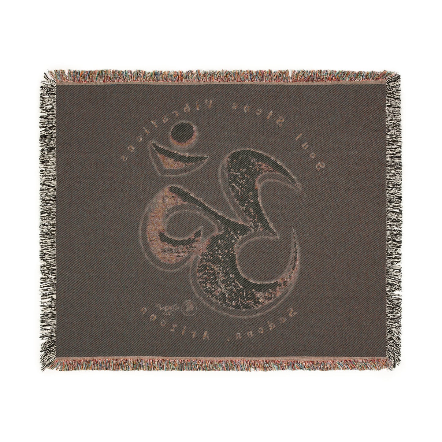 Ouranos Planetary Om Woven Blanket