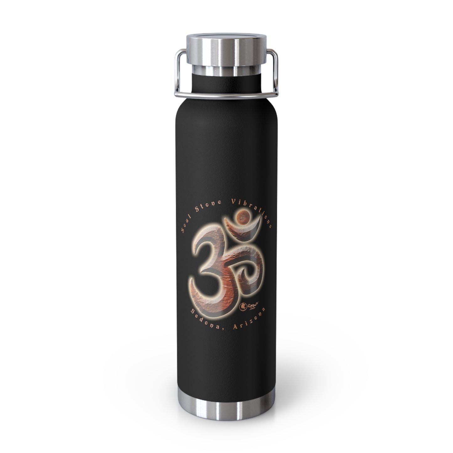 Venus Planetary Om Copper Vacuum Insulated Bottle, 22oz