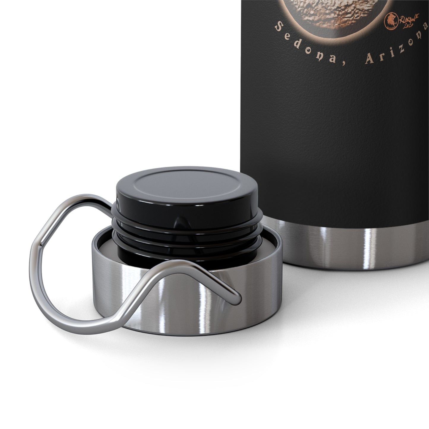 Jupiter Planetary Om Copper Vacuum Insulated Bottle, 22oz