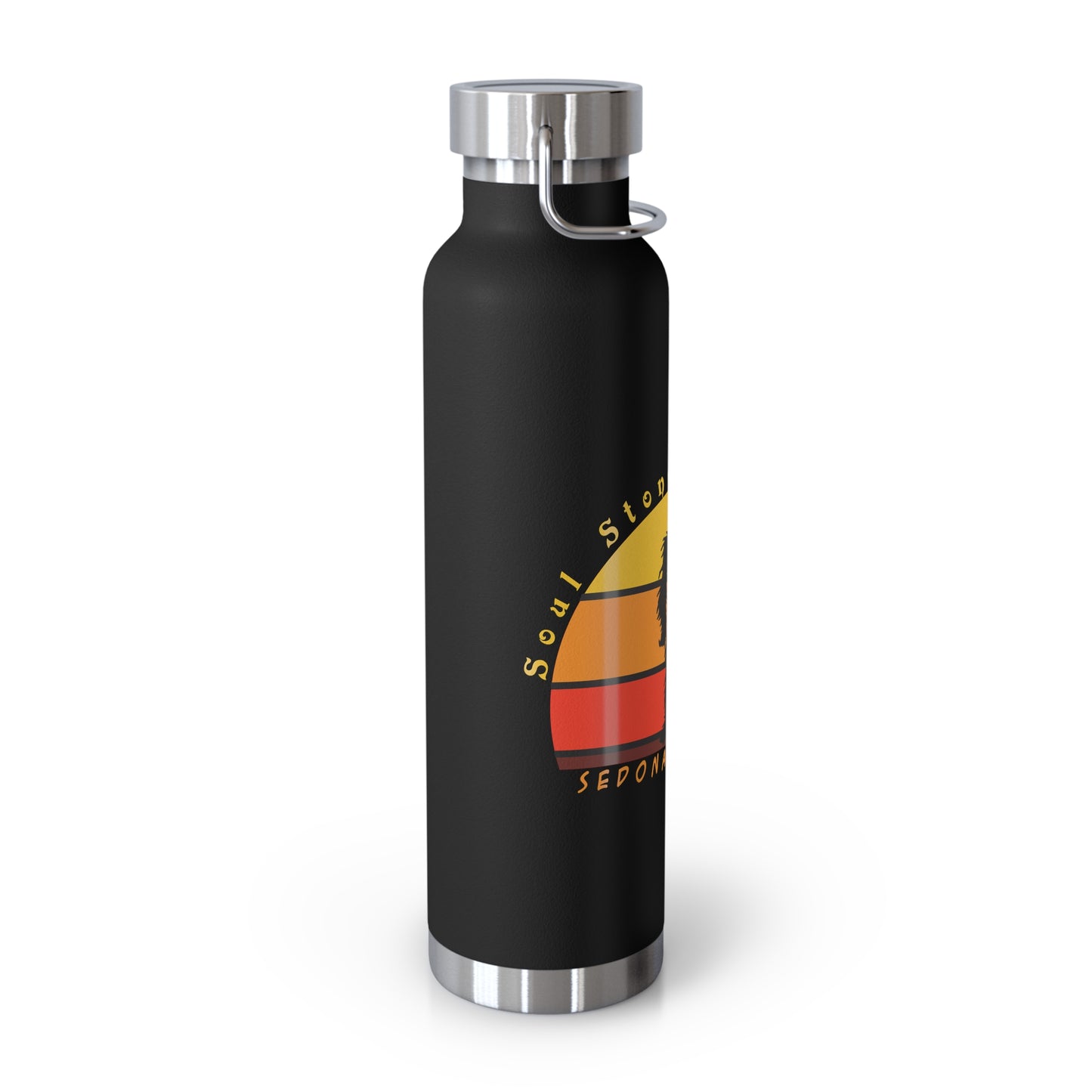 Bigfoot Red Sunset Copper Vacuum Insulated Bottle, 22oz