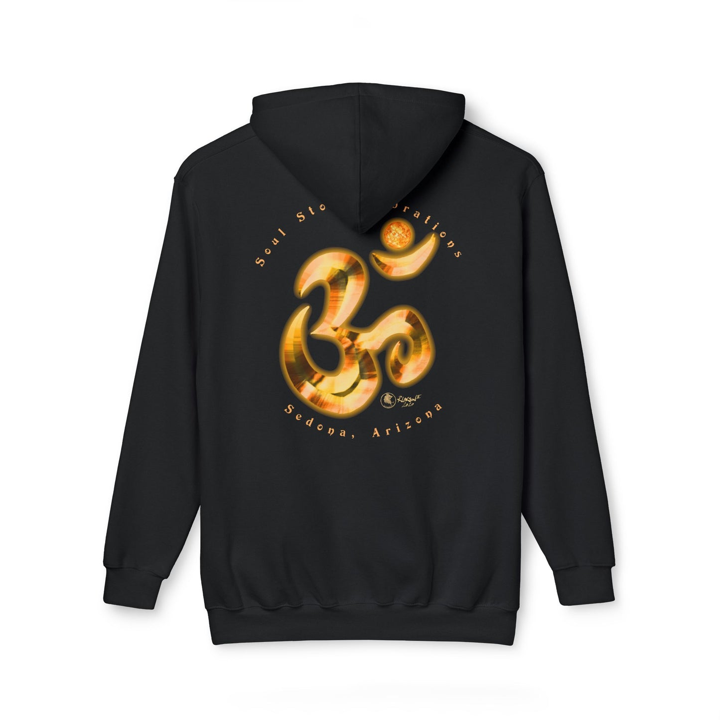 Planetary OM Solar Unisex Hooded Sweatshirt, Made in US