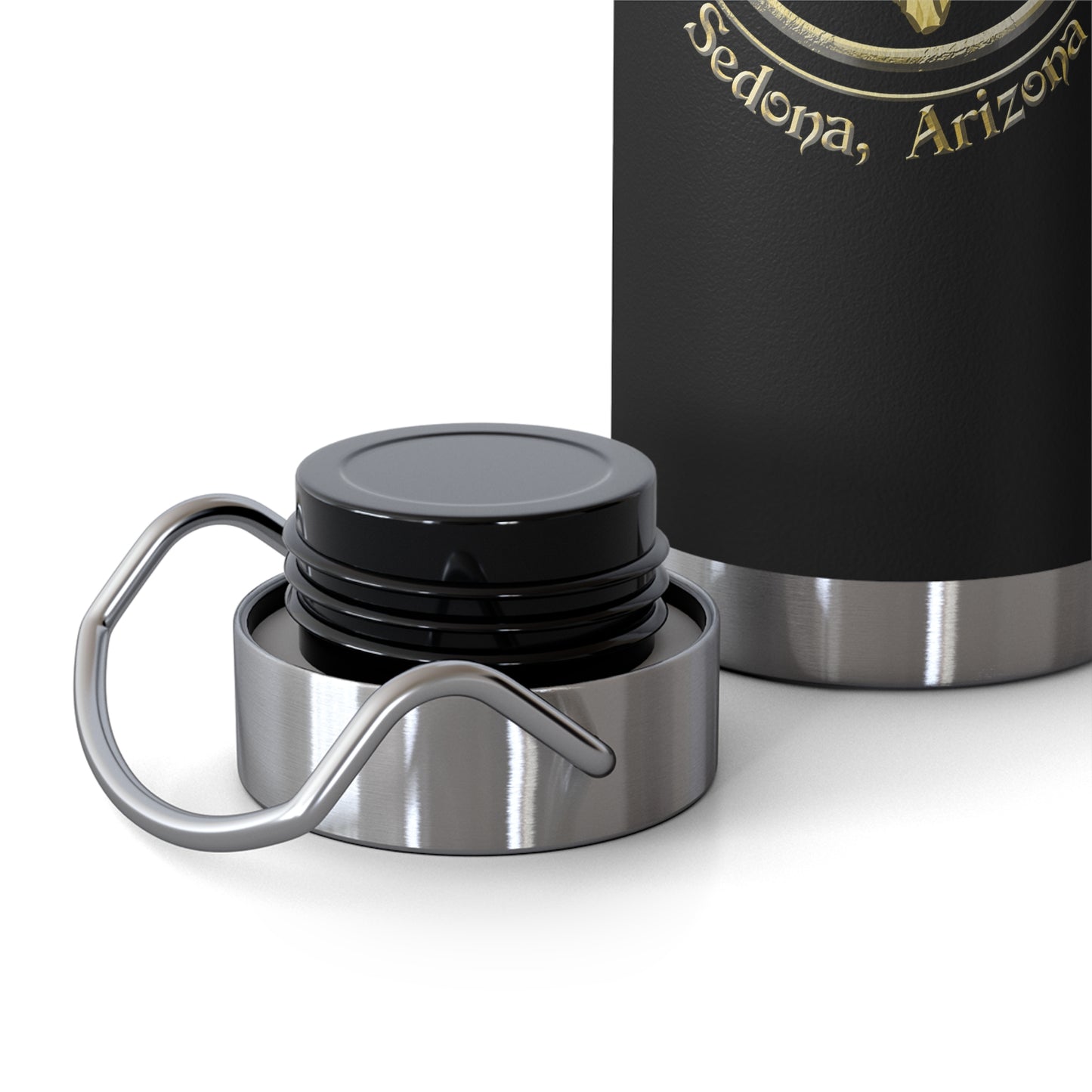 Soul Stone Vibration Logo Copper Vacuum Insulated Bottle, 22oz