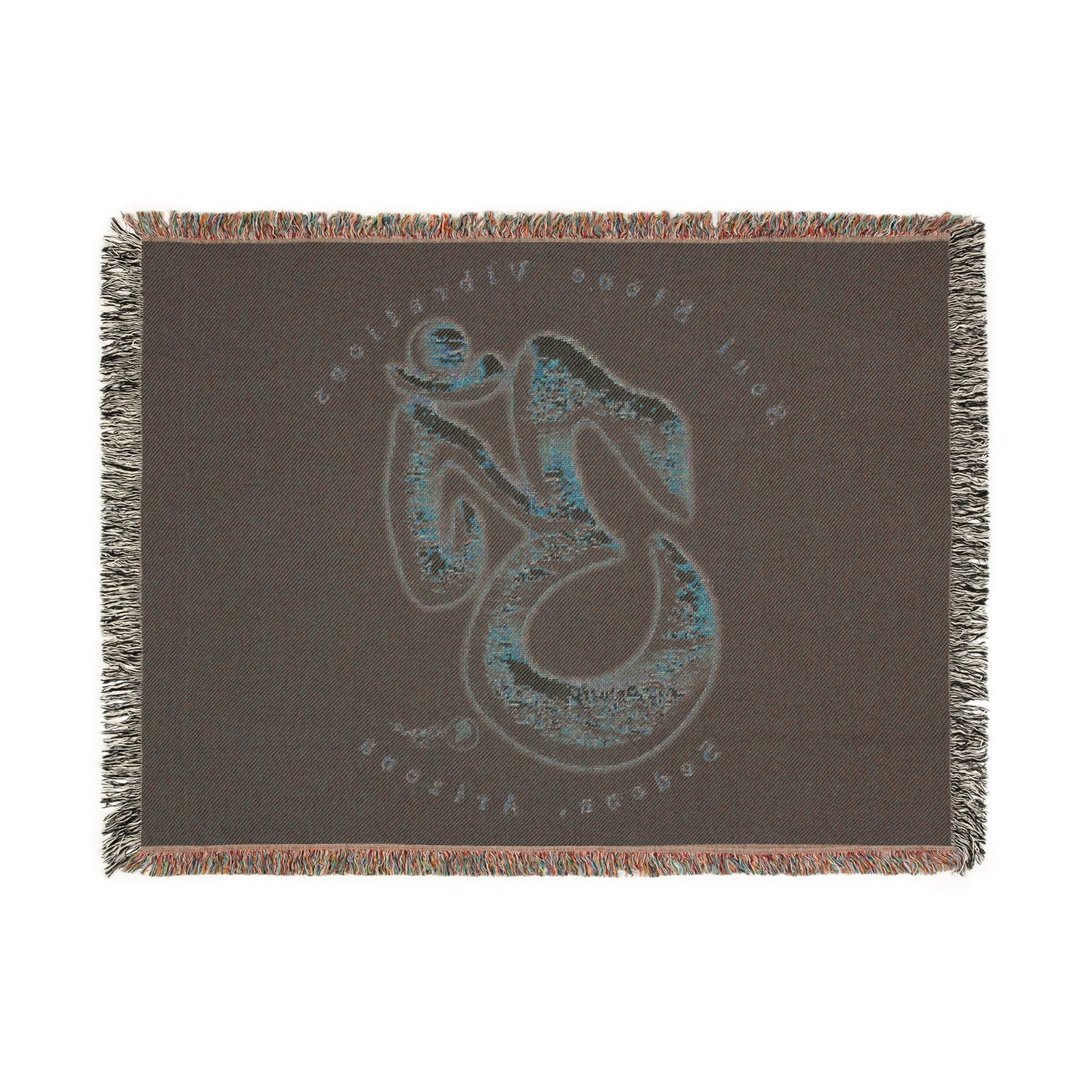 Jupiter Planetary Om Woven Blanket