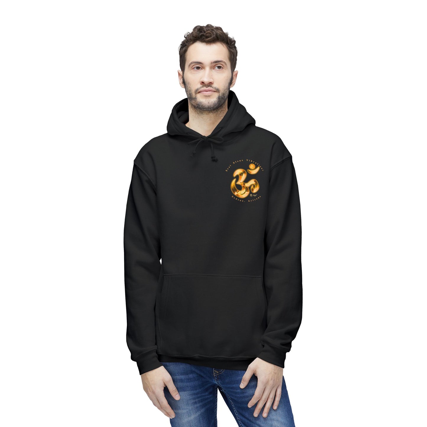 Planetary OM Solar Unisex Hooded Sweatshirt, Made in US