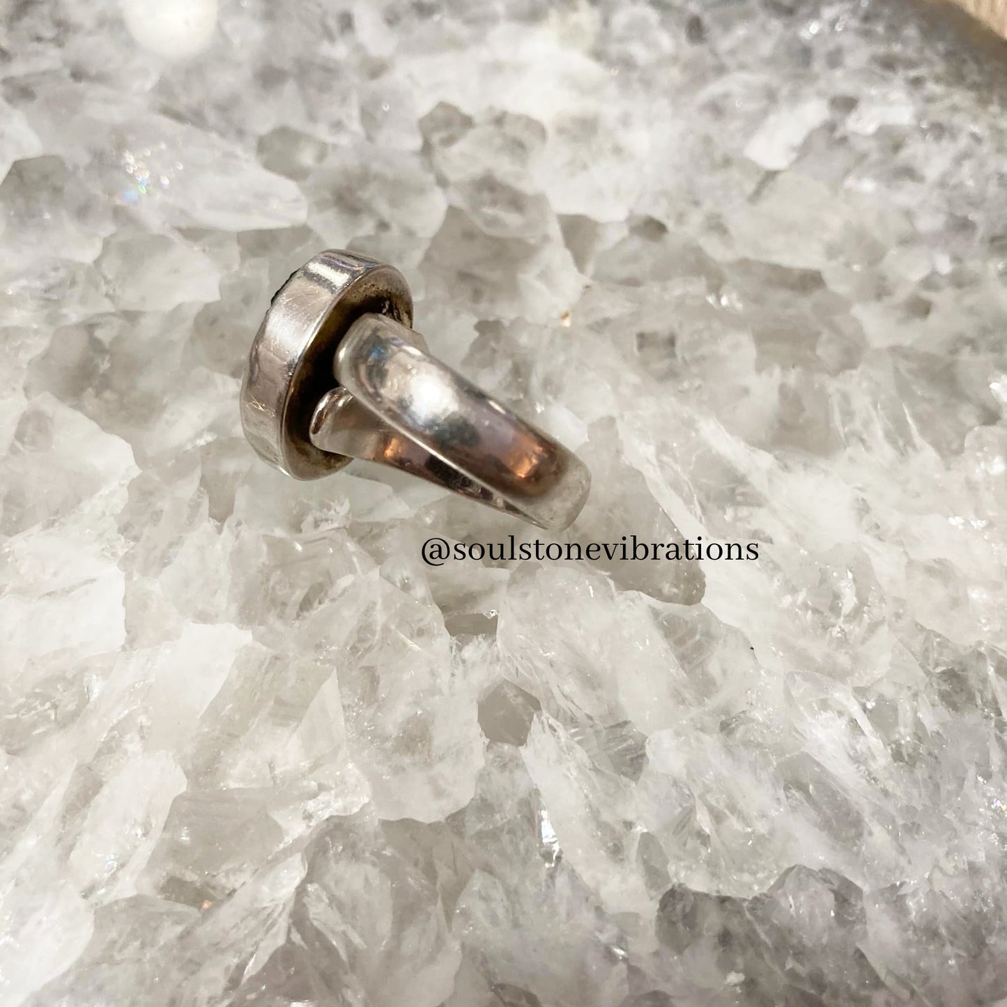 Used (Like New) - Moldavite XL Ring
