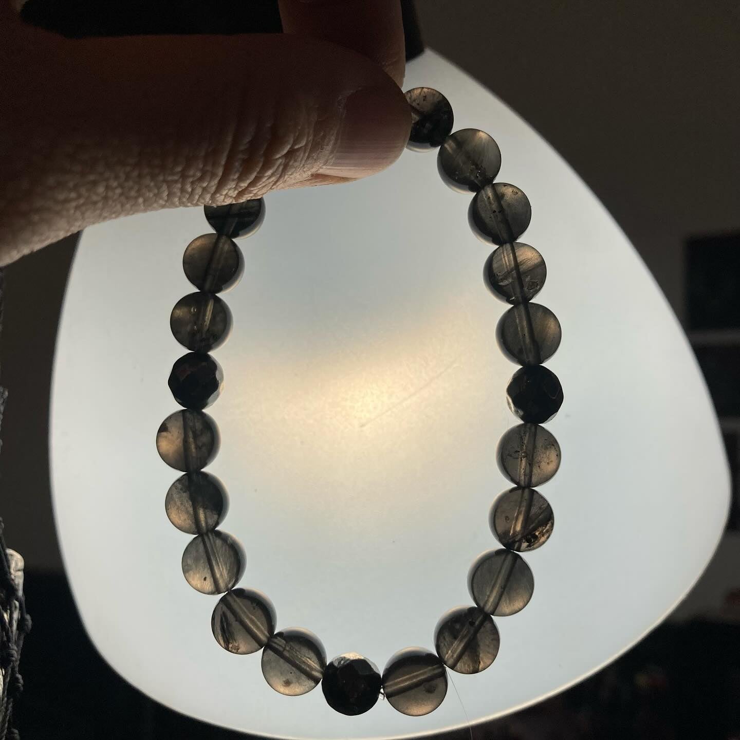 Agni Manitite (Pearl of the Divine Fire) Bracelet with Pyrite