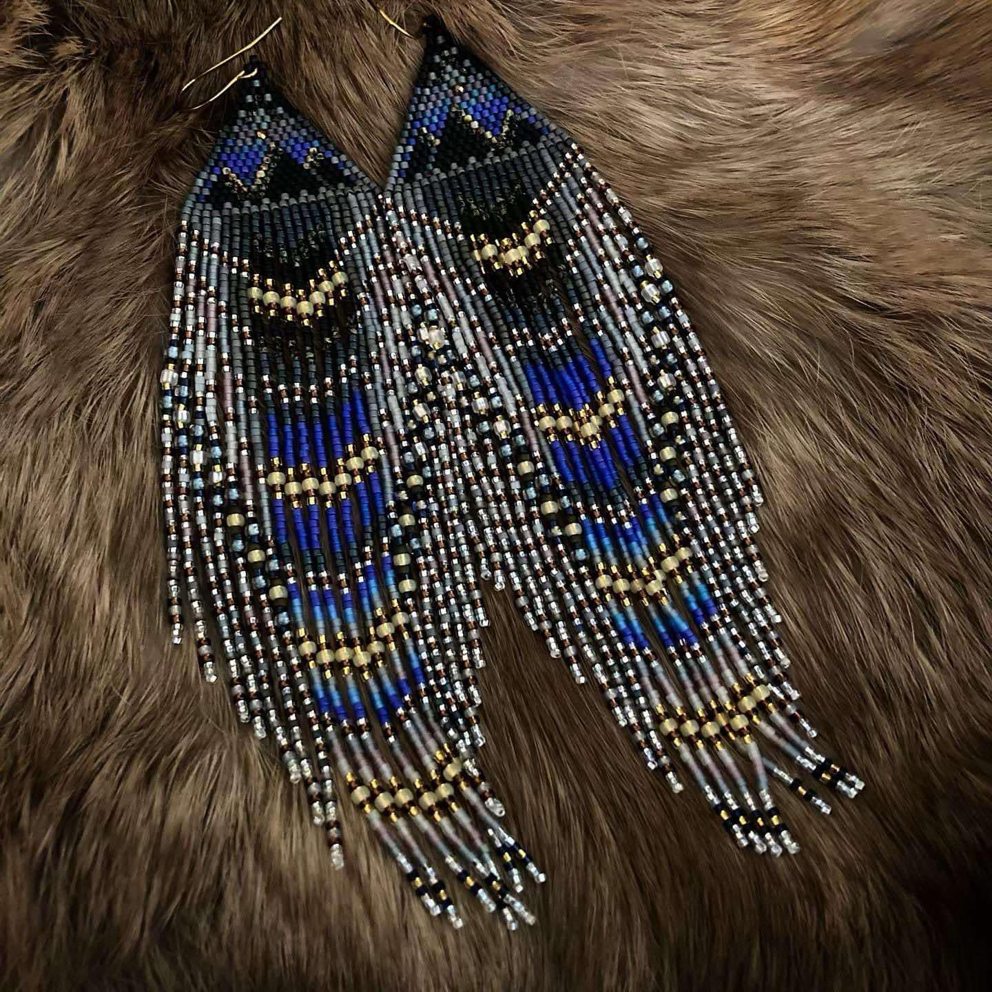 Teton Grace Beaded Earrings