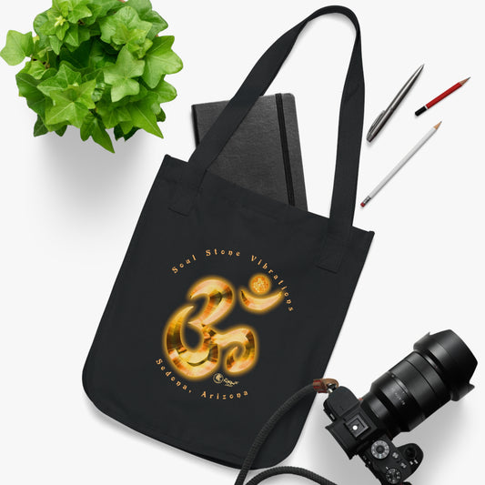 Planetary OM Solar Canvas Tote Bag 100% Organic Cotton