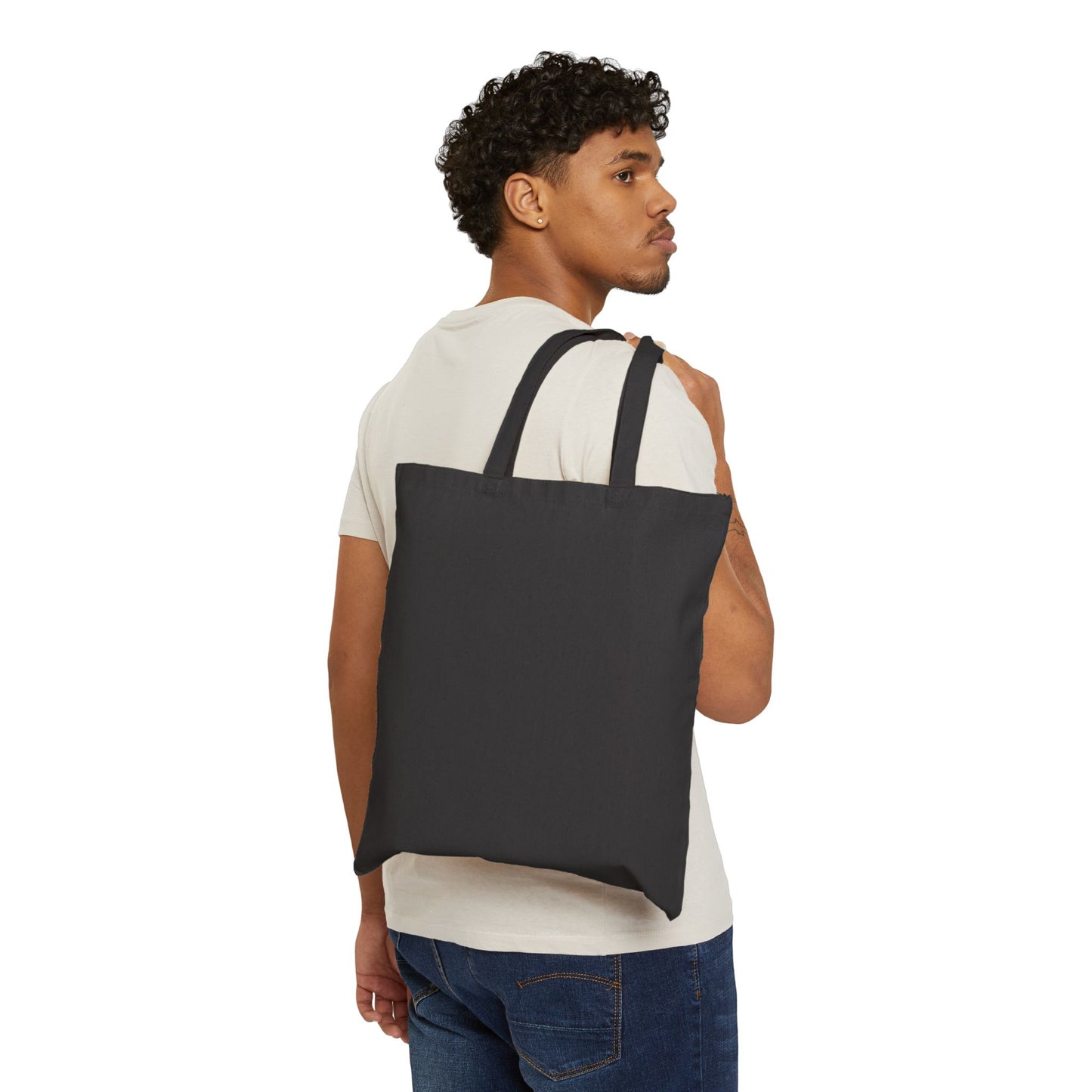 Planetary OM Ouranos Cotton Canvas Tote Bag