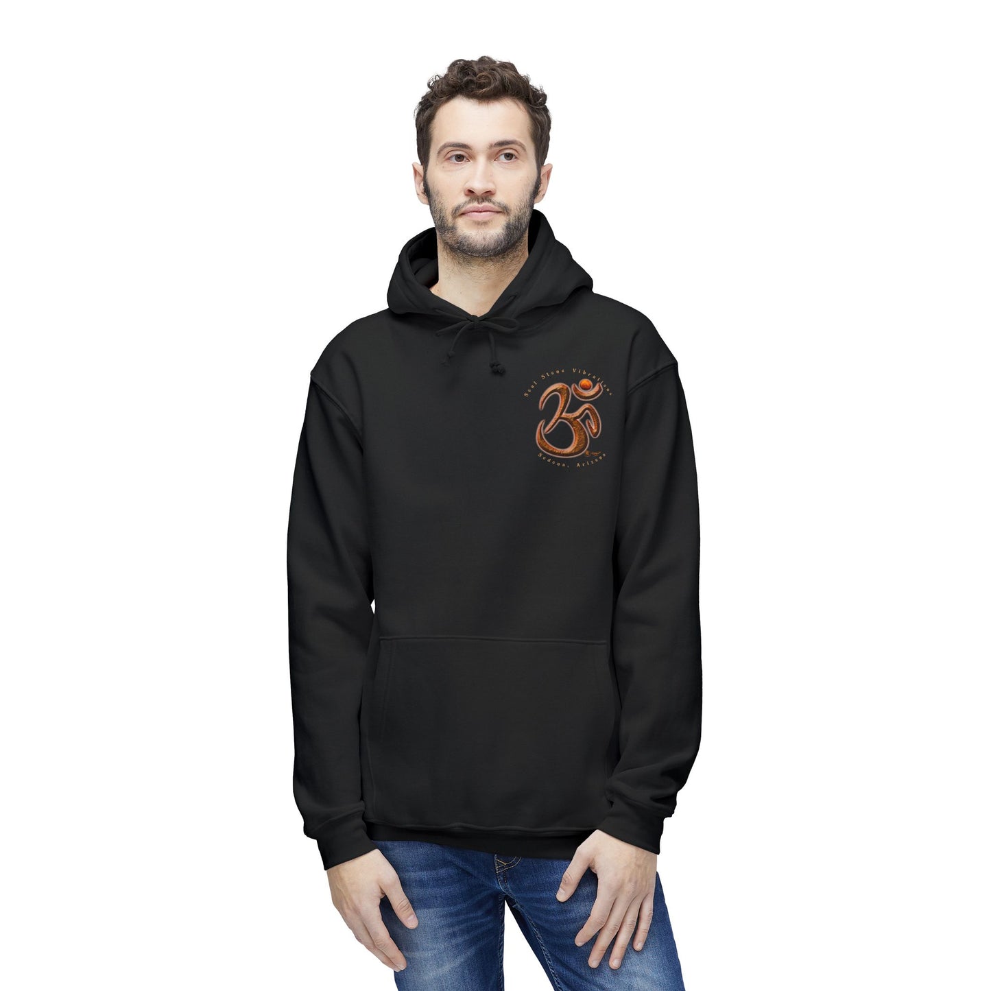 Planetary OM Martian Unisex Hooded Sweatshirt, Made in US