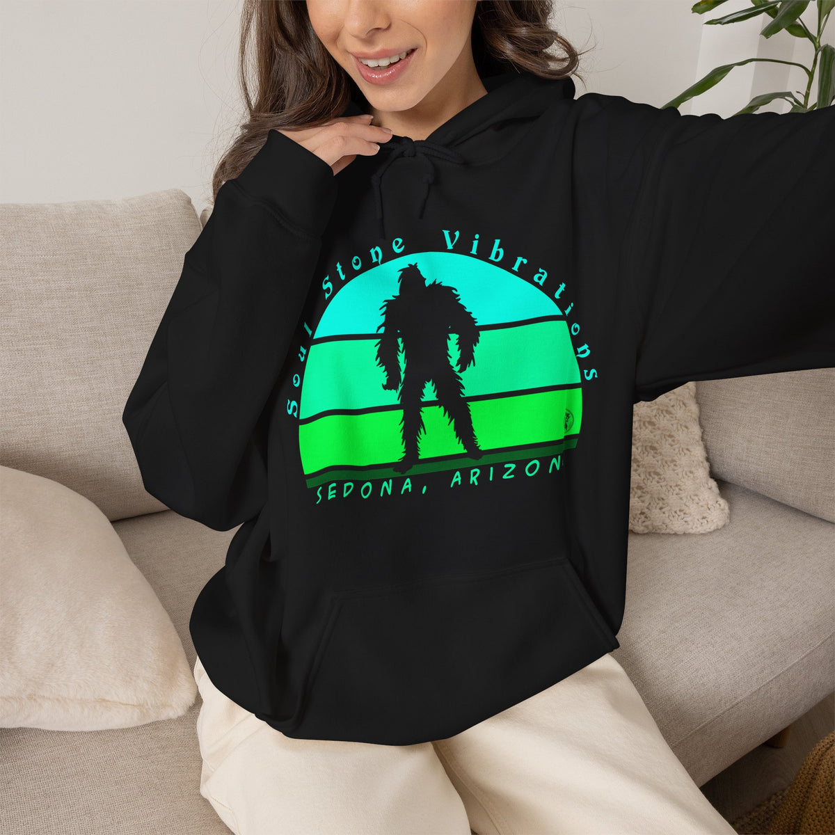 Bigfoot Sky Forest Unisex Heavy Blend™ Hooded Sweatshirt
