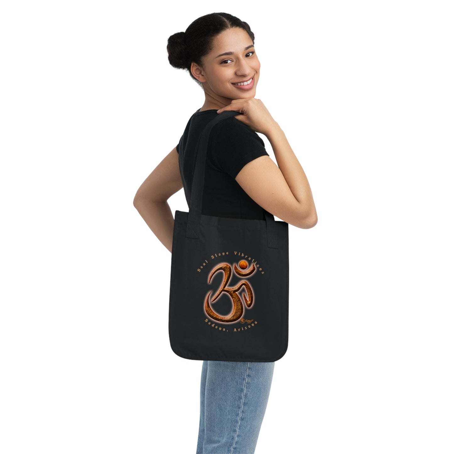 Planetary OM Martian Canvas Tote Bag 100% Organic Cotton