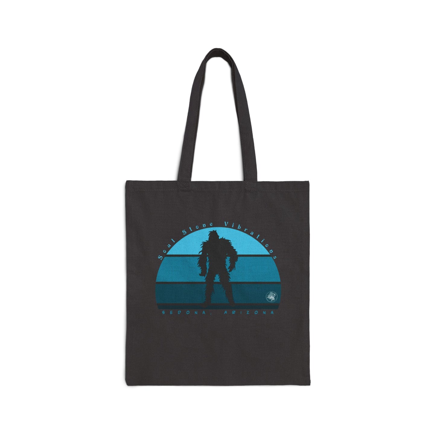 Bigfoot Blue Moon Cotton Canvas Tote Bag