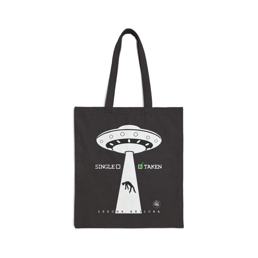 Taken & Gold UFO Cotton Canvas Tote Bag