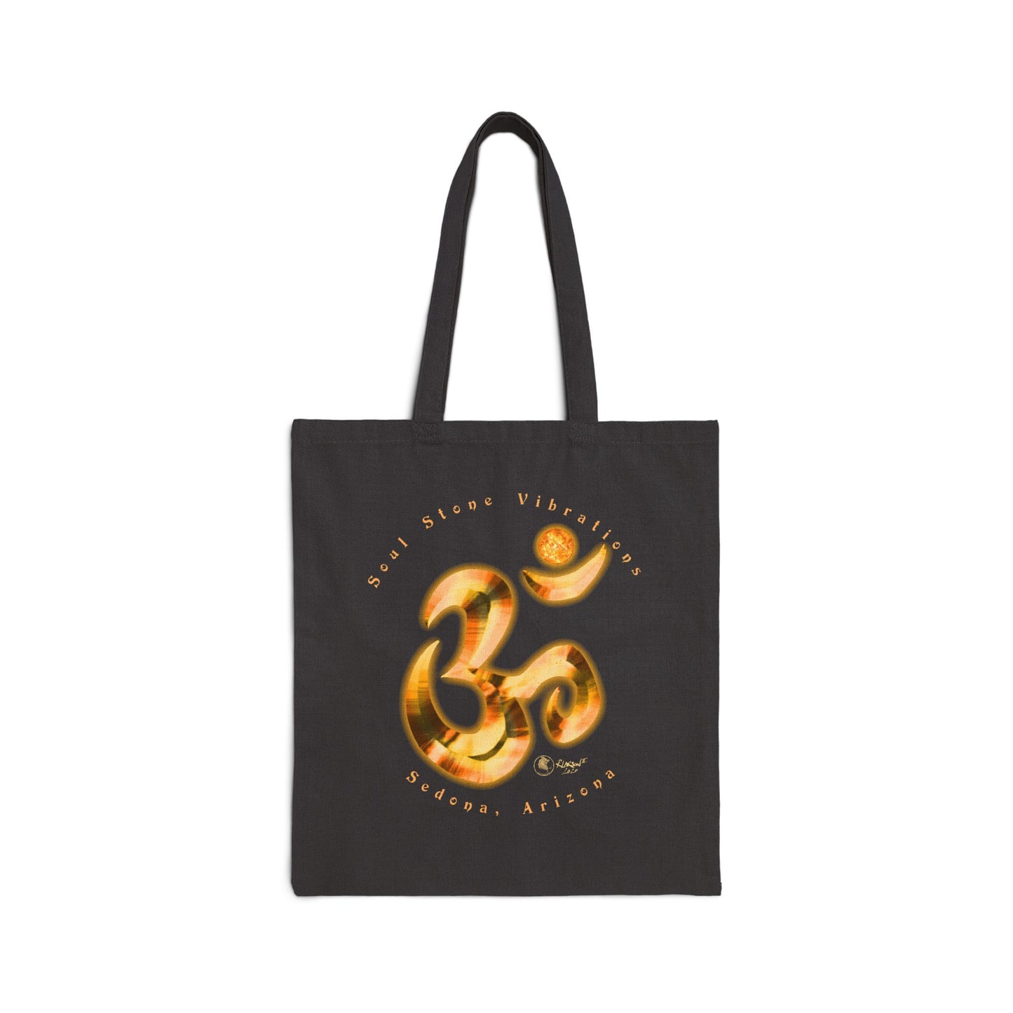 Planetary OM Solar Cotton Canvas Tote Bag