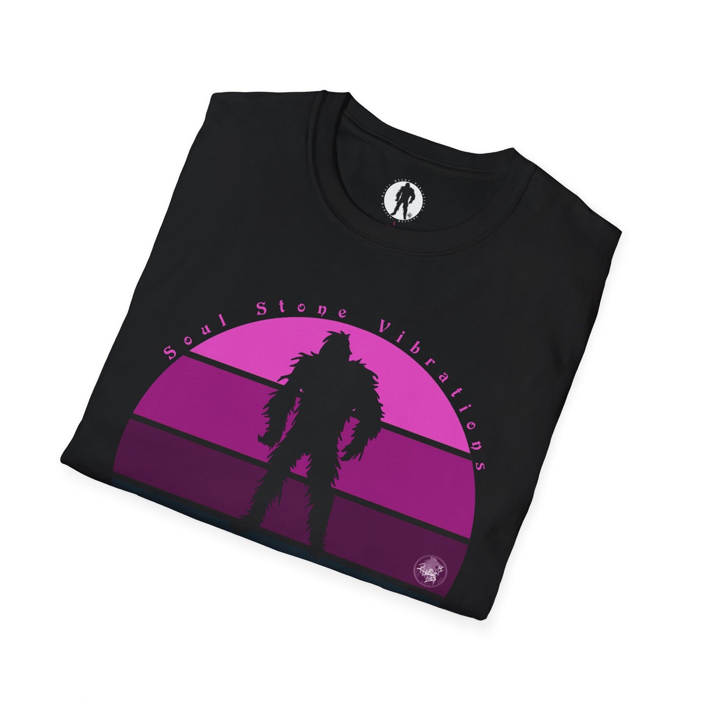 Bigfoot Magenta Unisex Softstyle T-Shirt