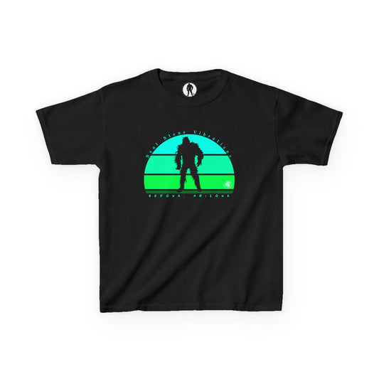 Bigfoot Sky Forest Kids Heavy Cotton™ Tee