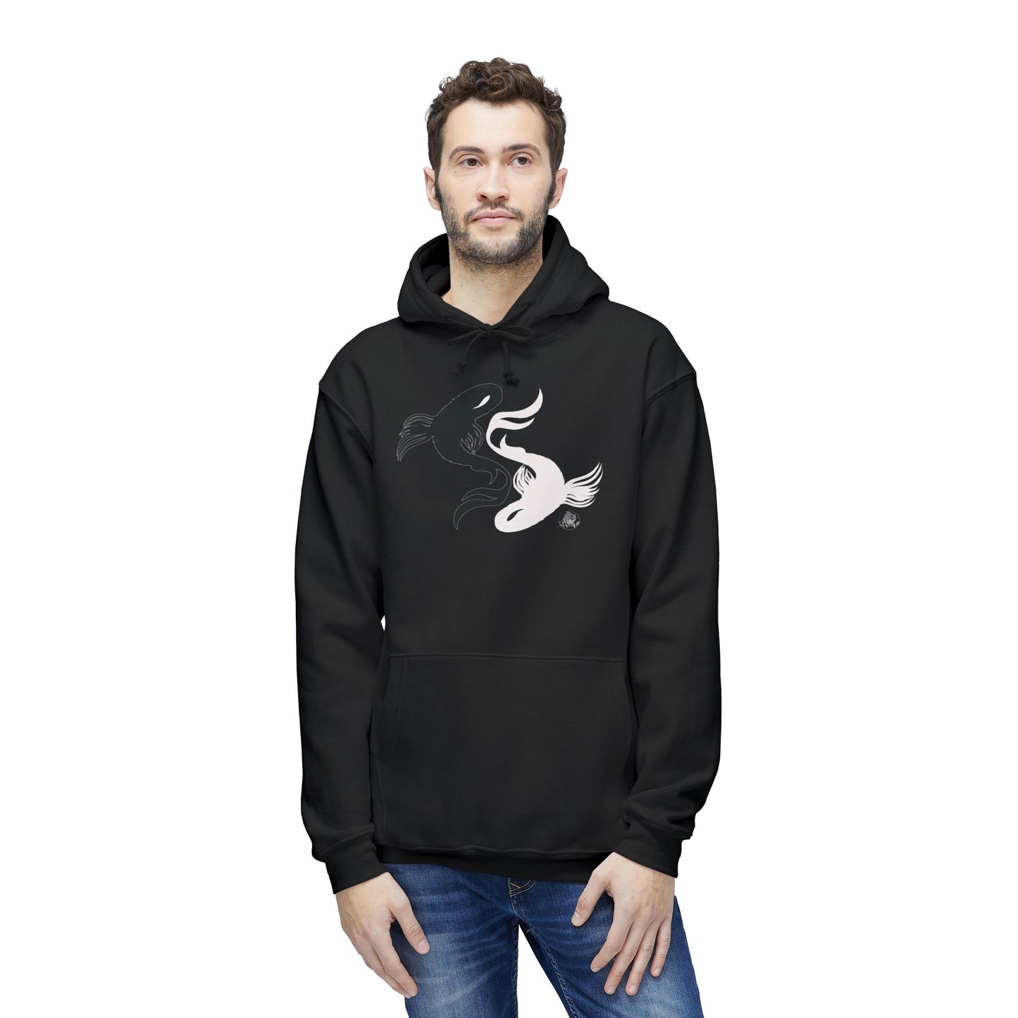 Balance Unisex Hooded Sweatshirt, Made in US