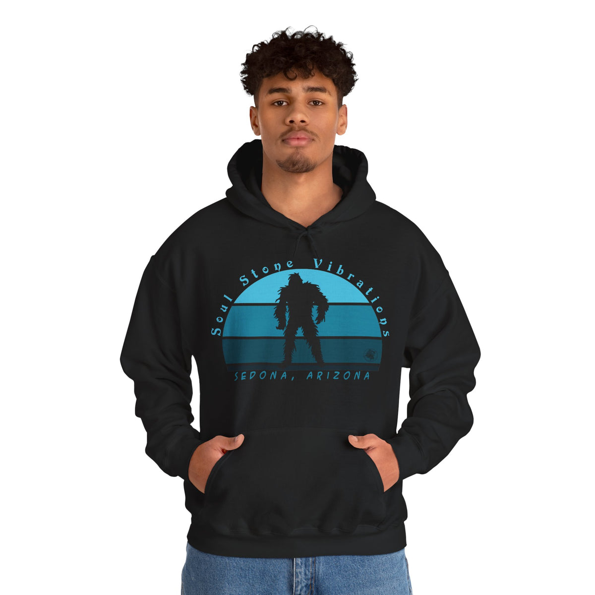 Bigfoot Blue Moon Unisex Heavy Blend™ Hooded Sweatshirt