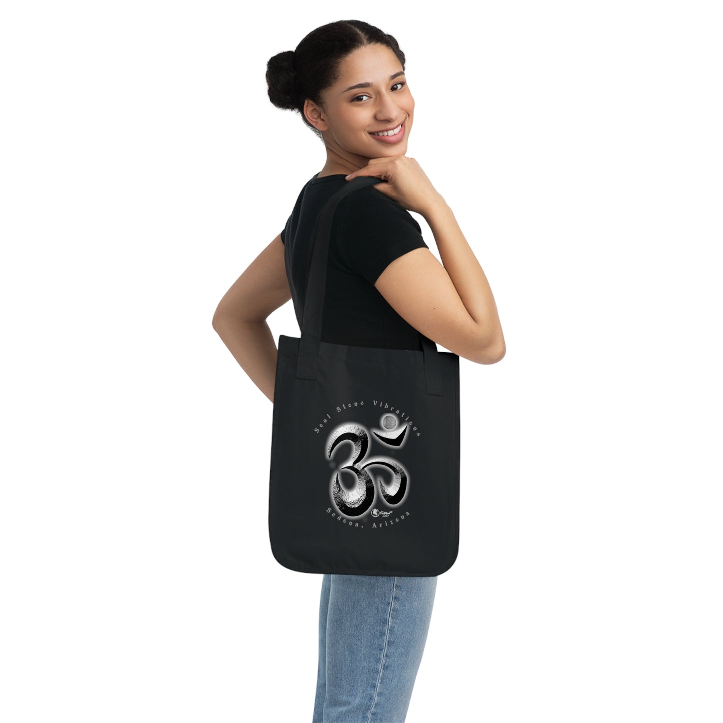 Planetary OM Mercury Canvas Tote Bag 100% Organic Cotton