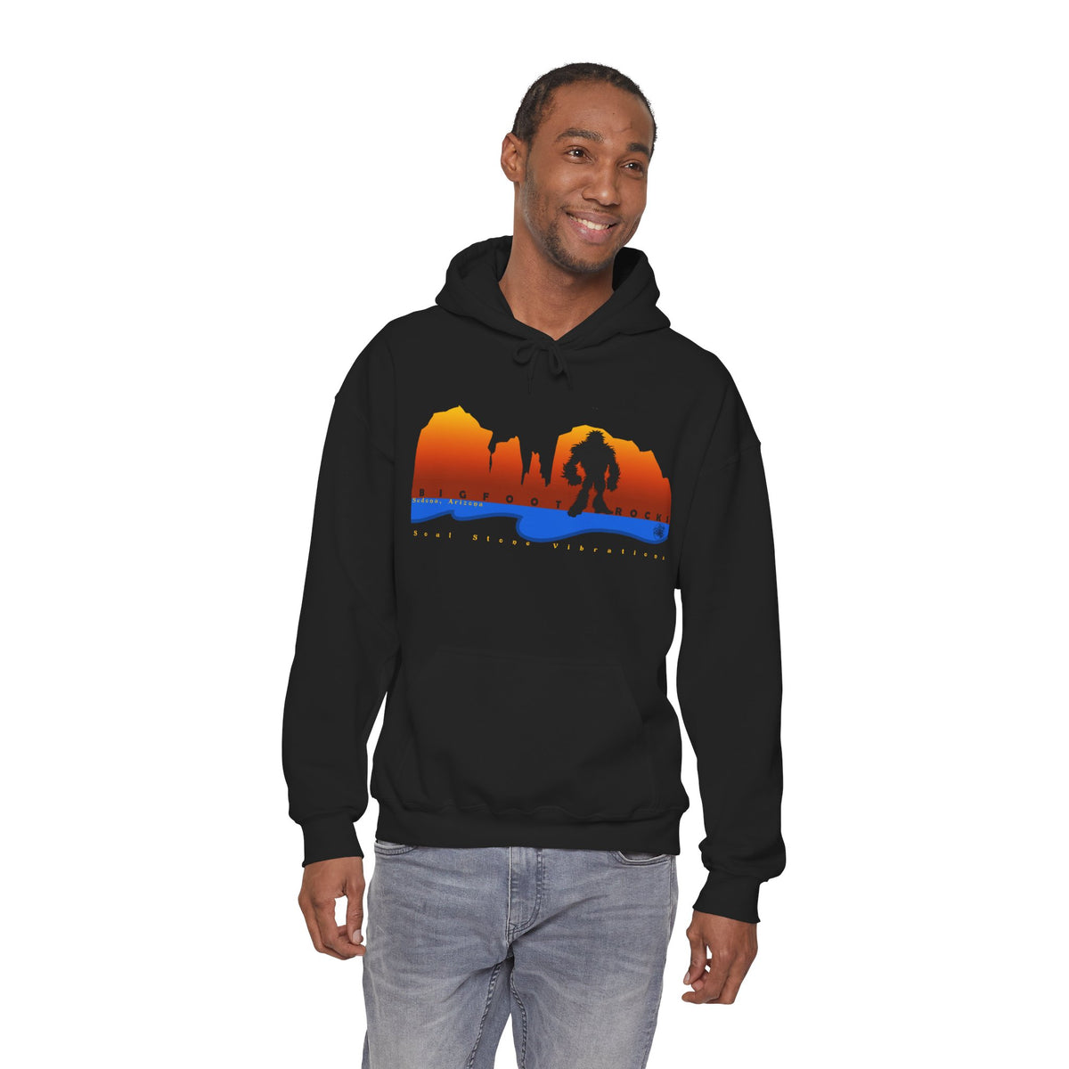 Bigfoot Rocks Unisex Heavy Blend™ Hooded Sweatshirt