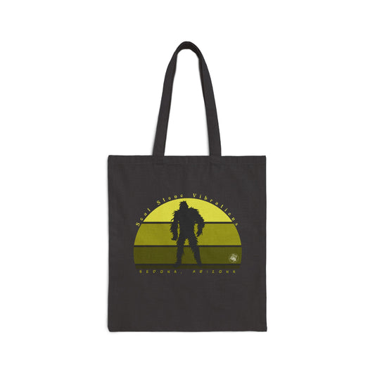 Bigfoot Camper Sky Cotton Canvas Tote Bag