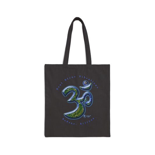 Planetary OM Terra (Earth) Cotton Canvas Tote Bag