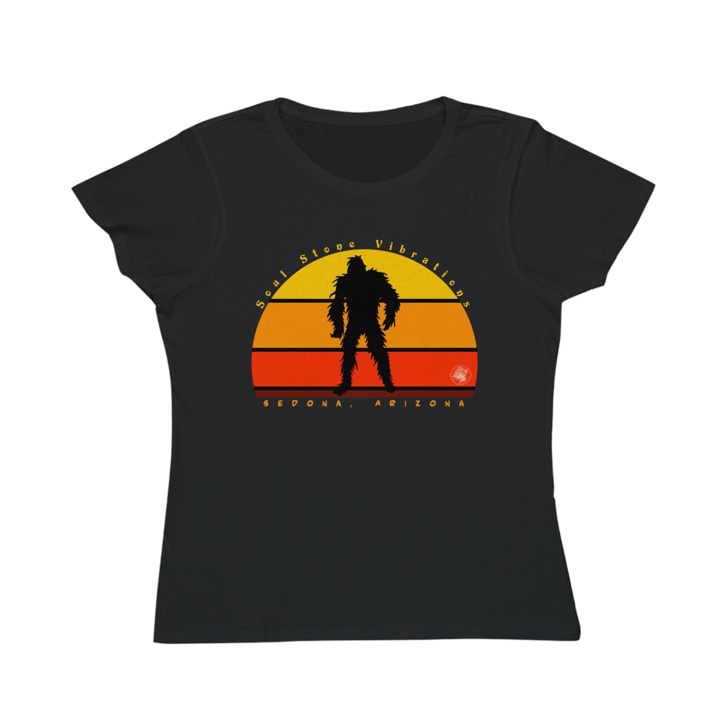 Bigfoot Red Sunset Organic Women's Classic T-Shirt