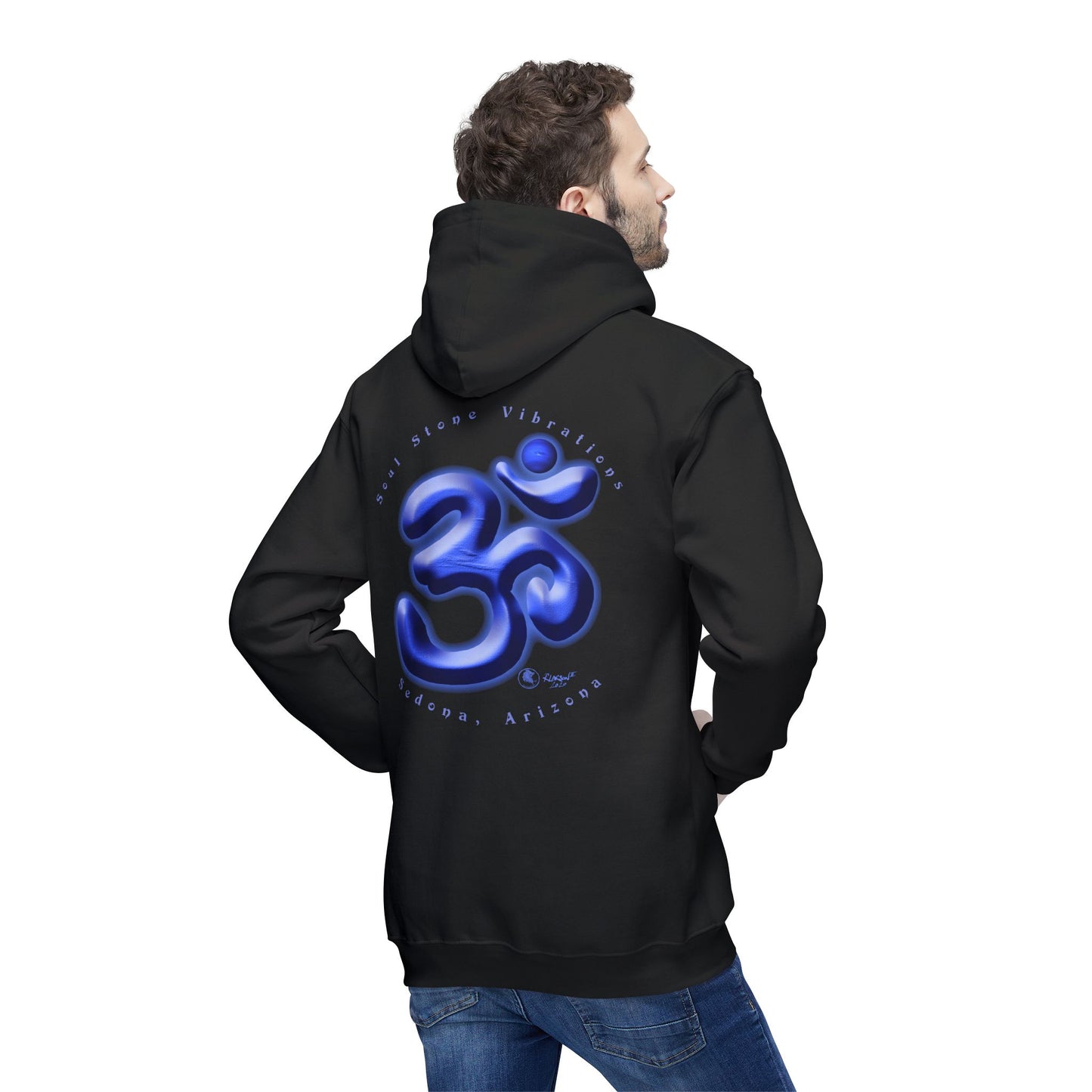 Planetary OM Neptunian (Neptune) Unisex Hooded Sweatshirt, Made in US