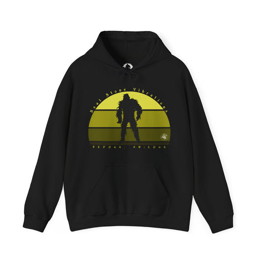 Bigfoot Camper Sky Unisex Heavy Blend™ Hooded Sweatshirt