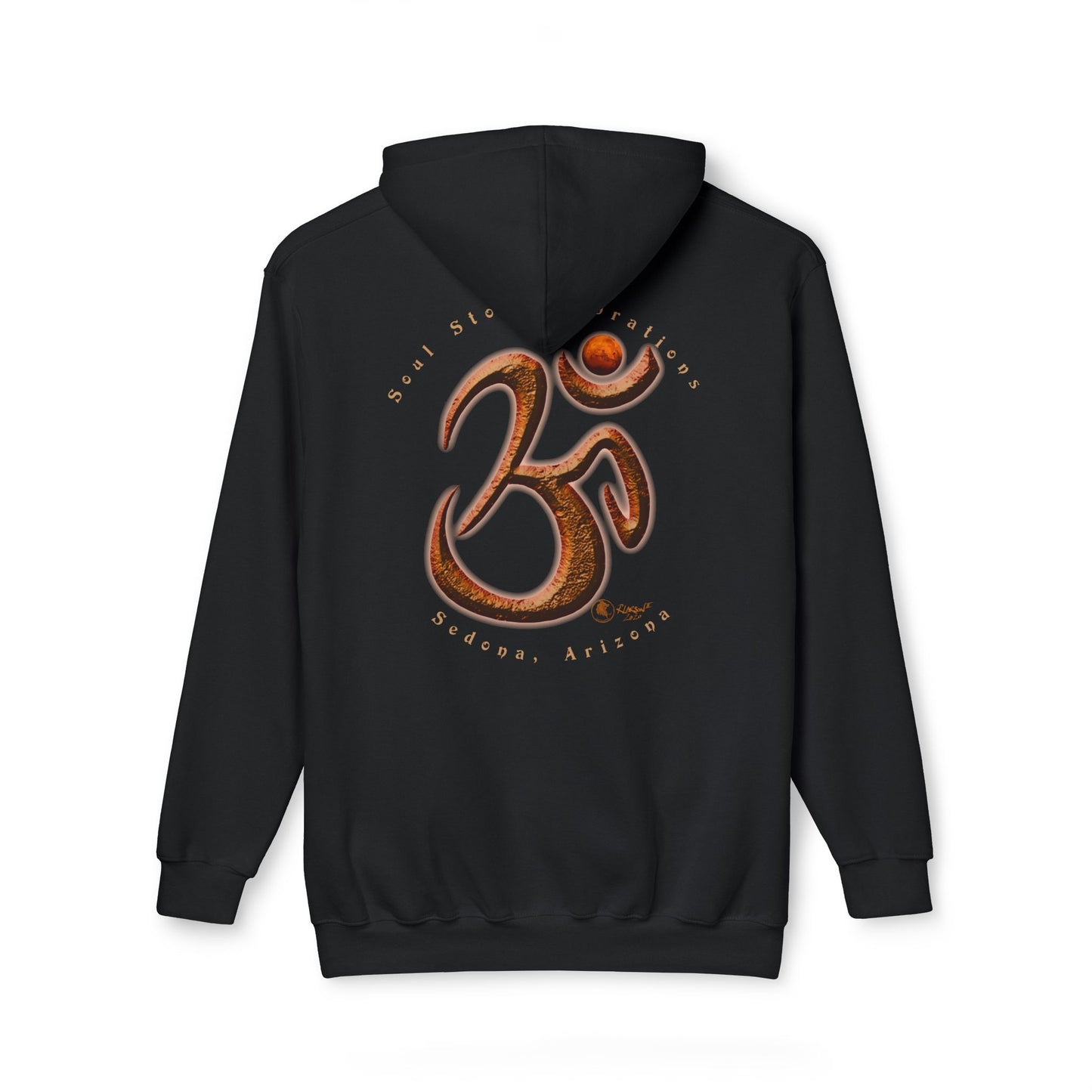 Planetary OM Martian Unisex Hooded Sweatshirt, Made in US