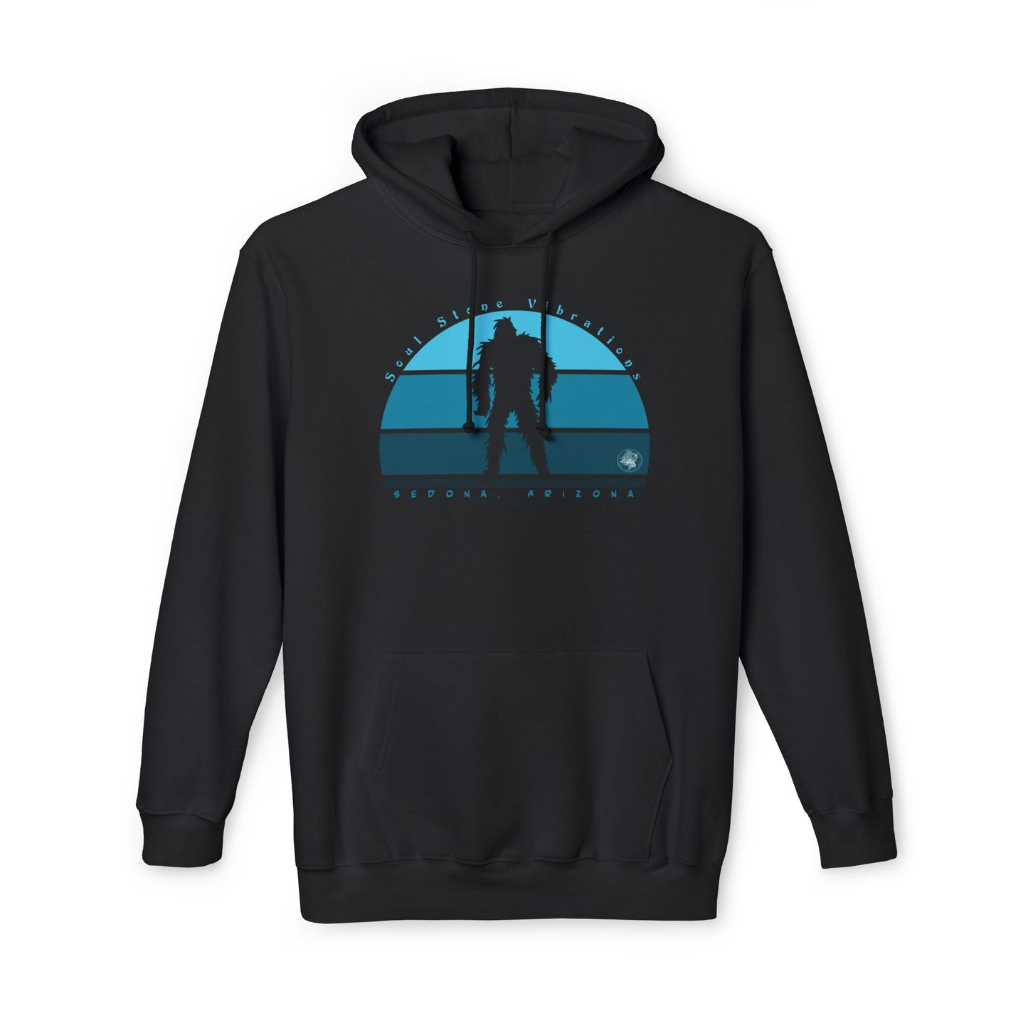 Bigfoot Blue Moon Unisex Hooded Sweatshirt, Made in US